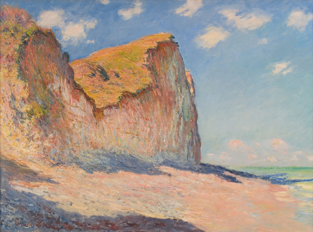 Cliffs near Pourville Claude Monet Rijksmuseum Twenthe 1882